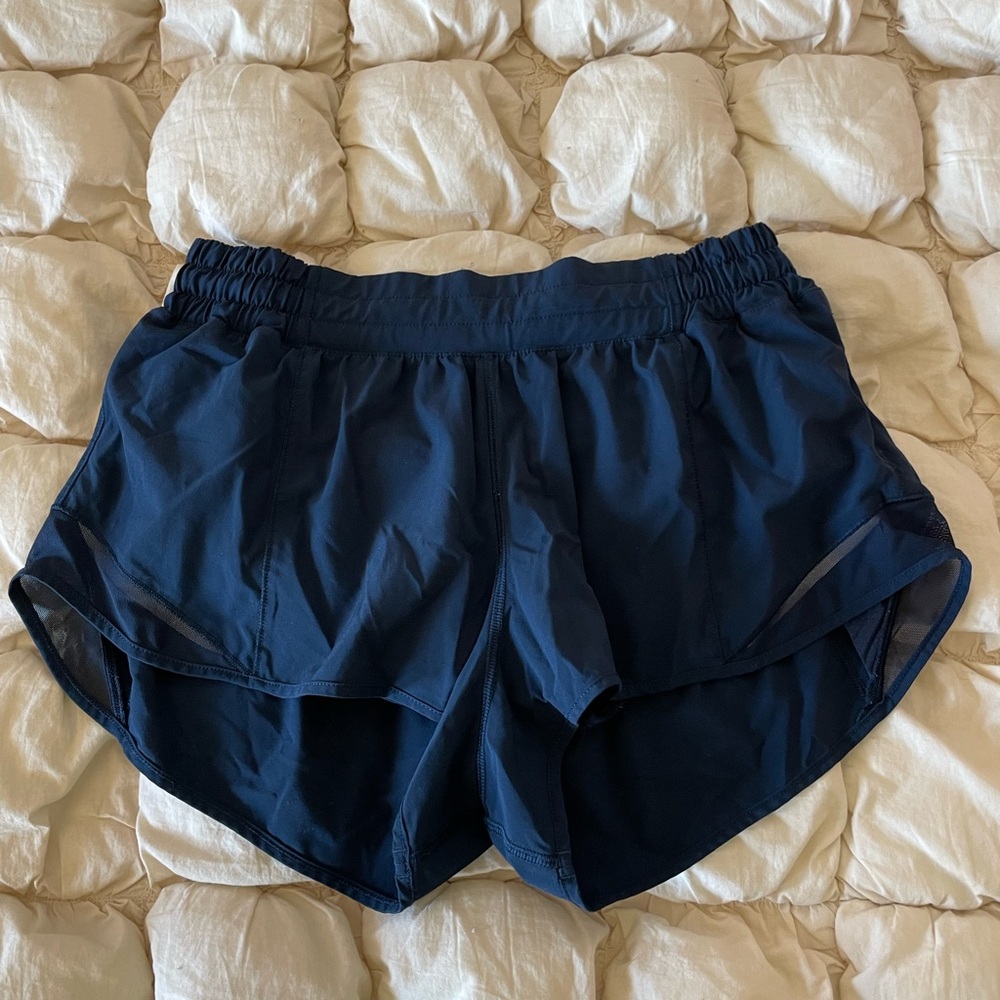 lululemon athletica Navy Athletic Running Shorts
